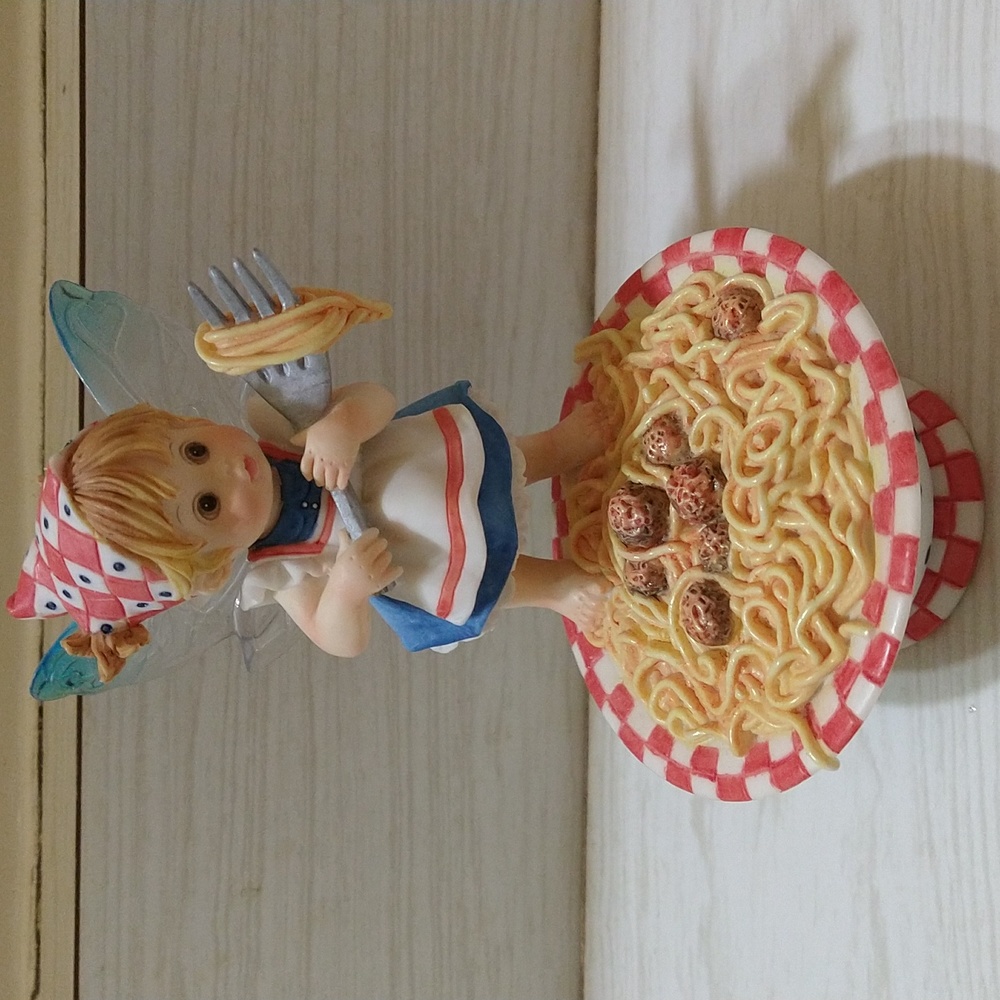 RARE 2006 My Little Kitchen Fairies "Spaghetti Fairie"